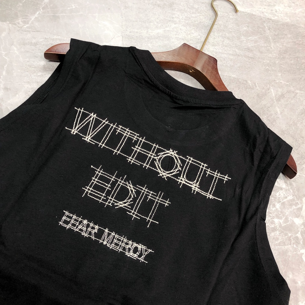 Áo sát nách tanktop bigsize 100kg body nam tập gym thể thao chất cotton SNTQ 3010
