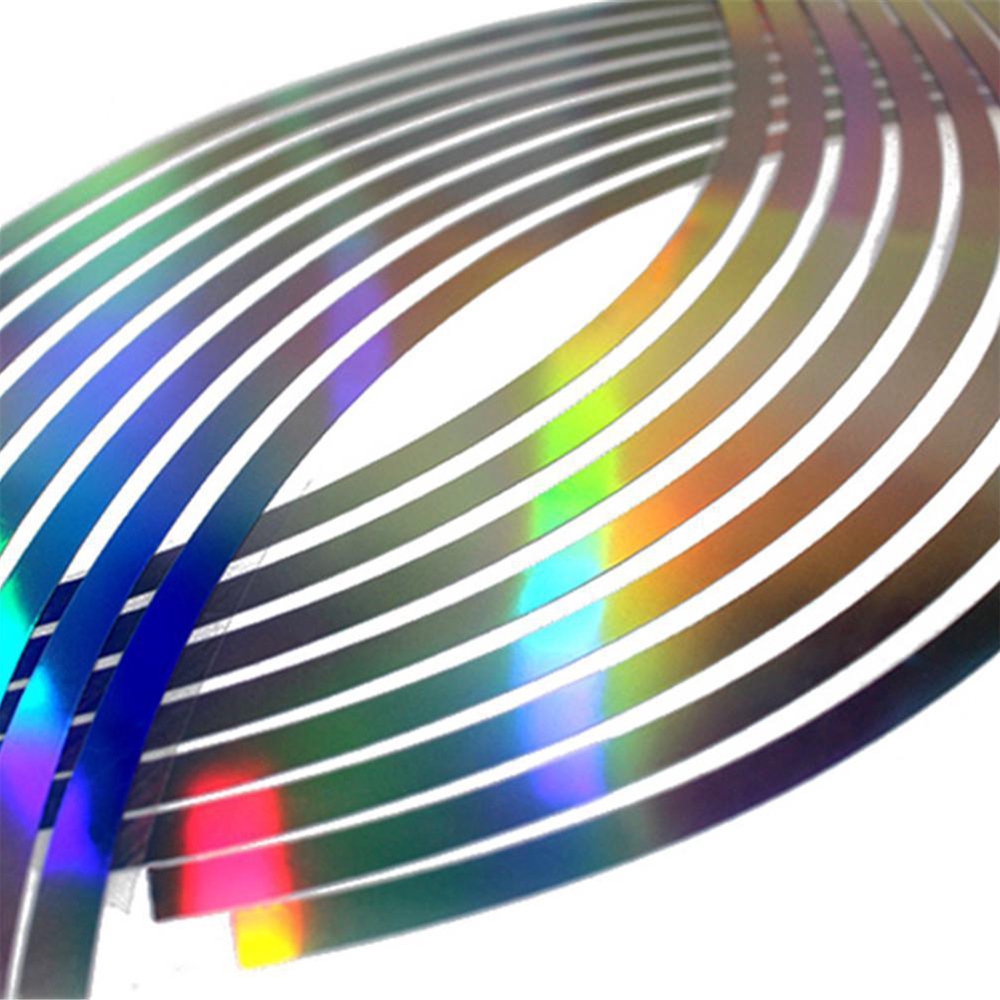 Set 16 Dải Băng Dán Vành Bánh Xe Ô Tô 10/12/14/18