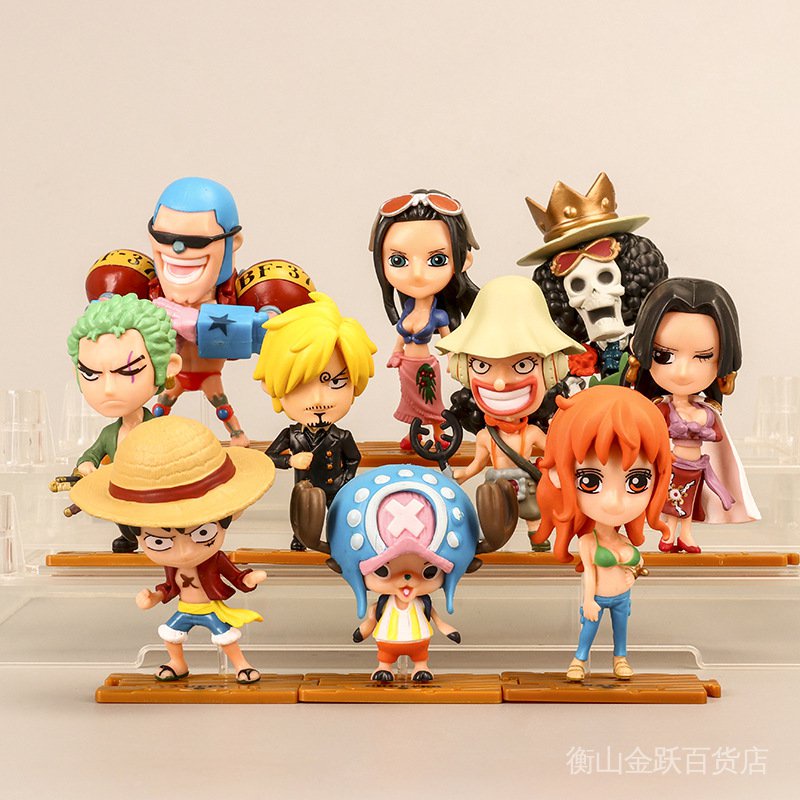 Set 10 Mô Hình Nhân Vật Hoạt Hình One Piece Thế Hệ 68