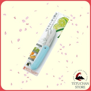 Dao gọt hoa quả gấp gọn Echo 3 công dụng gọt, mở nắp, dĩa Nhật Bản - Tetuchan Store