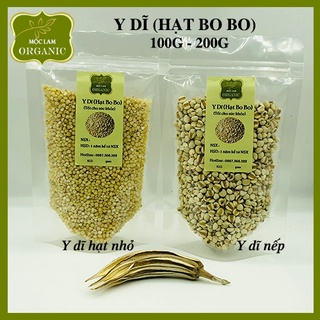 Hạt Y dĩ nếp/Hạt Bo Bo thơm ngon, chất lượng cao cấp Túi zíp 100g - 200g