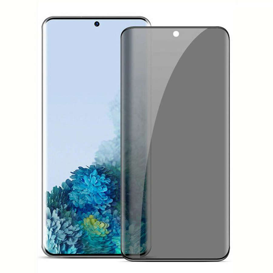 Kính cường lực cong 20D chống nhìn trộm và trầy bẩn cho Samsung Galaxy Note 20 Ultra 10 Lite 9 8 S23 S22 S21 S20 S10 S9 S8 Plus 5G