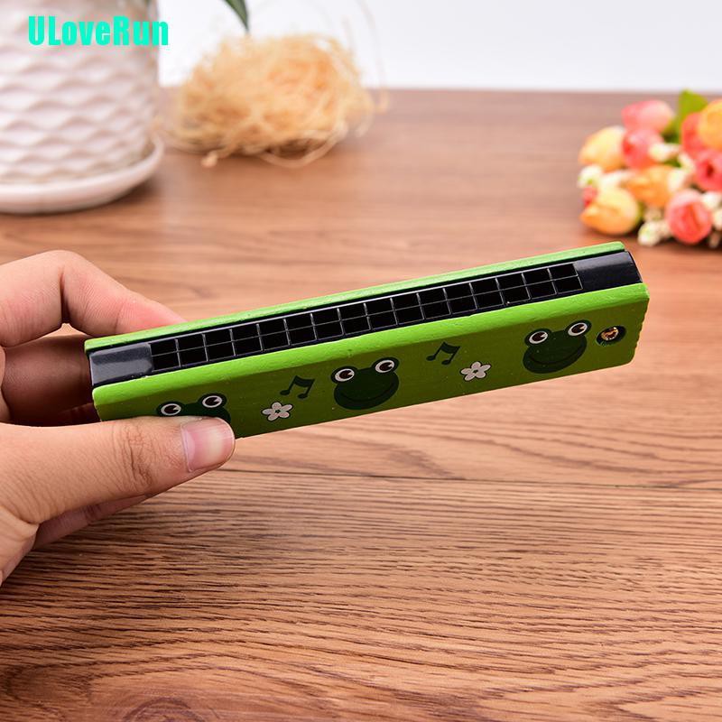 Kèn Harmonica 16 Lỗ Bằng Gỗ Dễ Thương Cho Bé