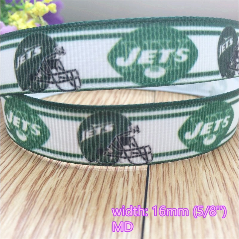 16 22 25mm NFL NFL Bóng Chày Đội Đội Đại Bàng Trinh Sát Hạm Đội Logo Đội Thể Thao Series In Ruy Băng