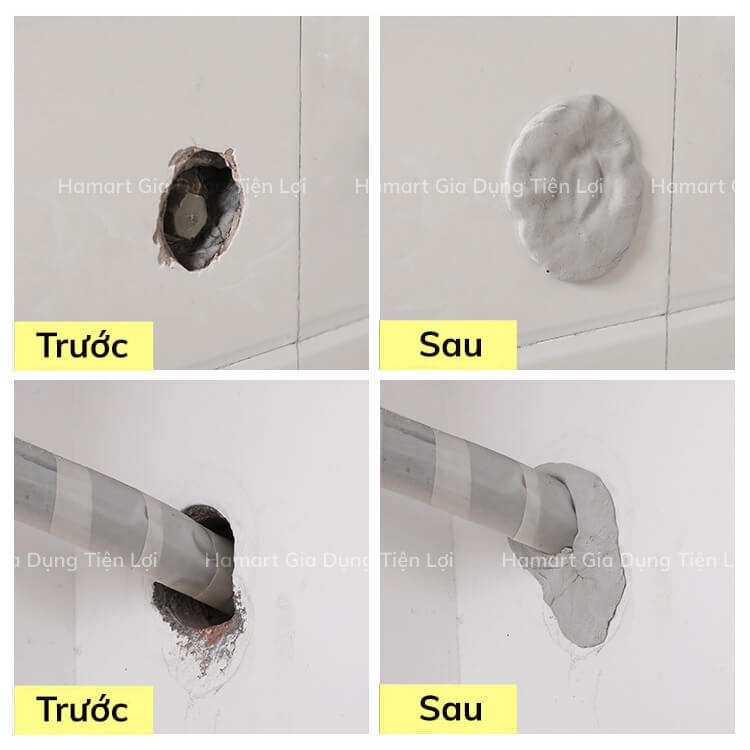 KEO XI MĂNG, ĐẤT SÉT DẺO VÁ TƯỜNG THẦN THÁNH