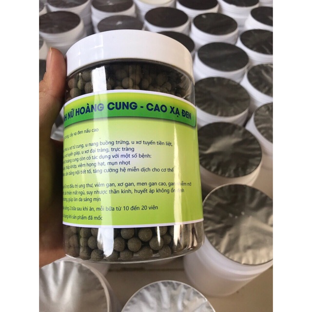 [shopee trợ giá] 500 gr viên Trinh nữ Hoàng Cung Cao xạ đen handmade | BigBuy360 - bigbuy360.vn