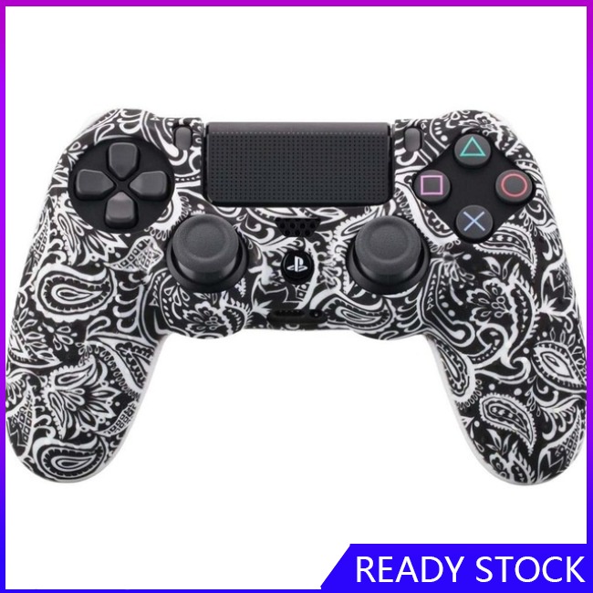 Vỏ Silicon Họa Tiết Rằn Ri Cho Tay Cầm Chơi Game Sony Ps4 Slim / Pro Dualshock4