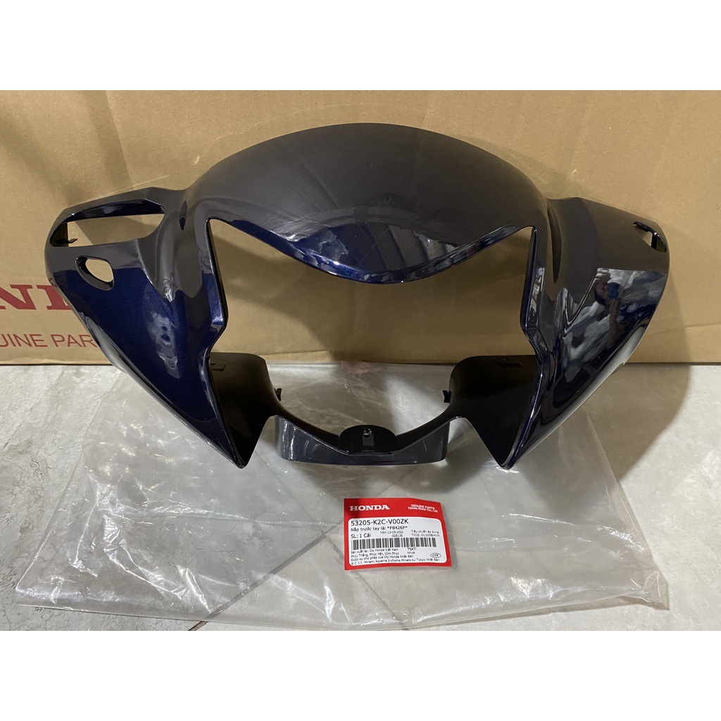 Nắp trước tay lái - bàn thờ HONDA VISION năm 2021 màu Xanh đen. (53205K2CV00ZK)