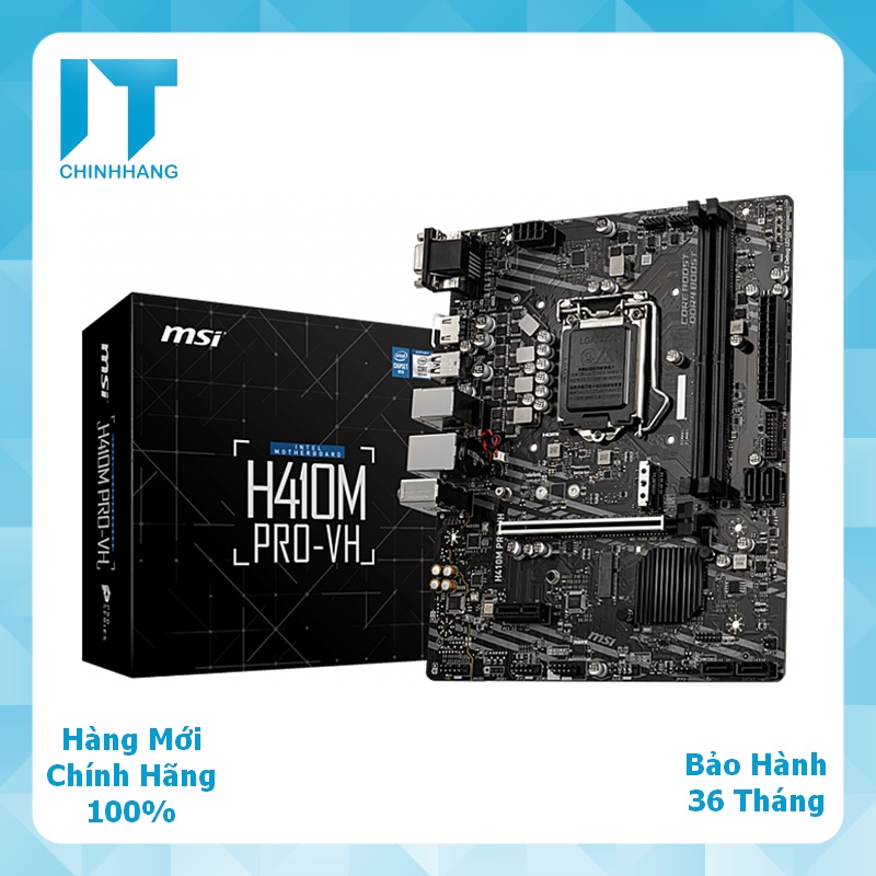 Bo Mạch Chủ Mainboard MSI H410M PRO-VH - Hàng Chính Hãng