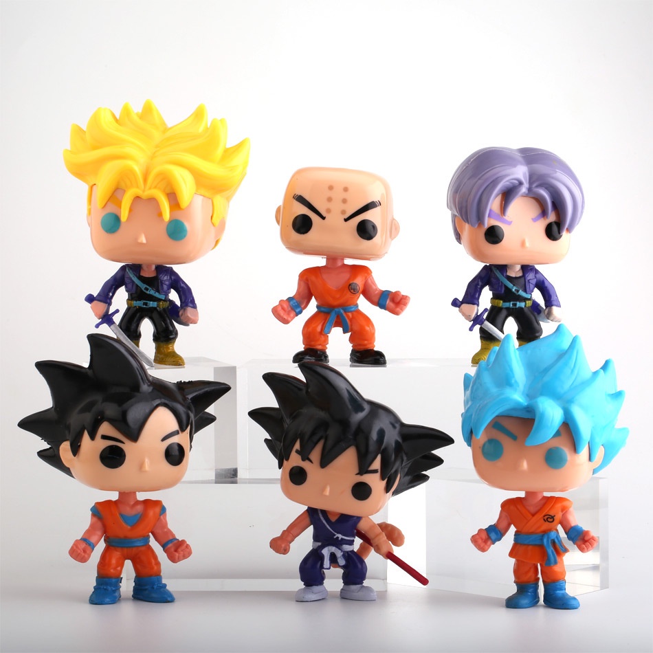 Bộ 6 Đồ trang trí Nhân Vật Trong Dragon Ball