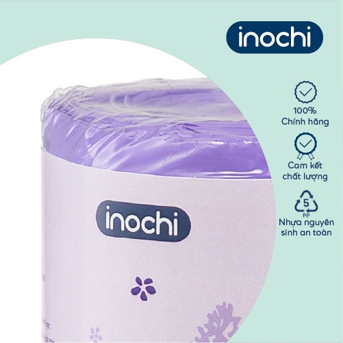 Túi rác tiện dụng Inochi - Soji 10L x 35 túi (Size S) Hương Lavender có quai cầm