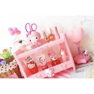KỆ ĐỰNG BÀN TRANG ĐIỂM HÌNH KITTY