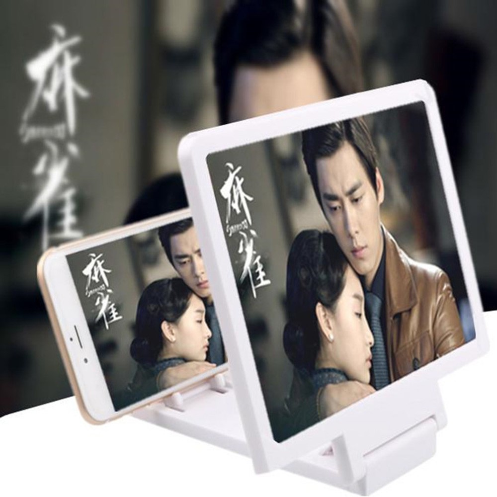 Giã đỡ kiêm màn hình khuếch đại 3D cho điện thoại