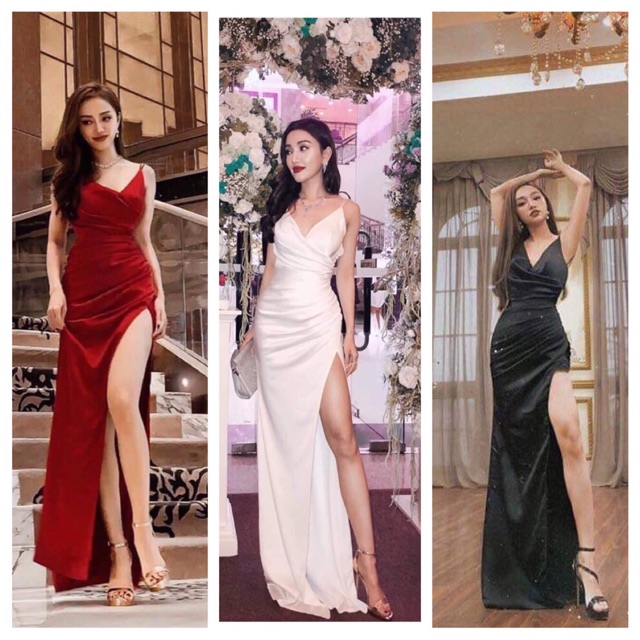 Đầm body dạ hội cực hot ( ảnh và video shop tự chụp 10000% )