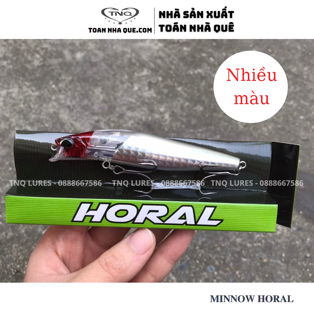 Mồi lure Minnow Horal (câu vược, măng )- TNQ LURES