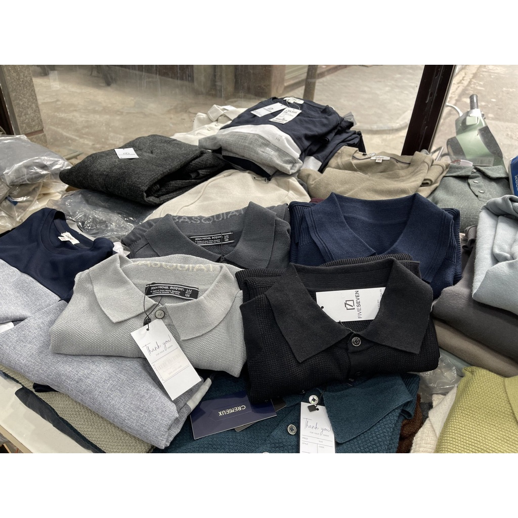 Áo polo nam BasQuiat - Golf hàng xuất Hàn xịn