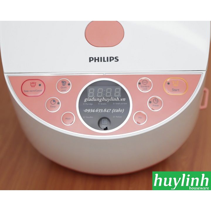 Freeship Nồi cơm điện tử Philips HD4515 / 66 - 1.8 lít - Chính hãng BH 2 năm