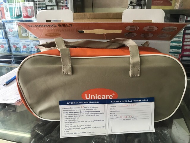 Đai massage giảm mỡ bụng Unicare 1002