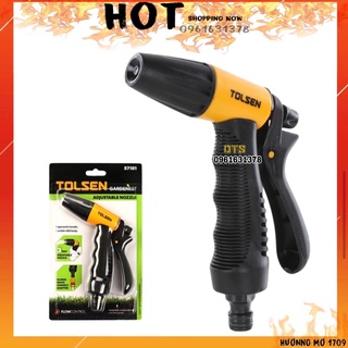 Vòi xịt rửa xe, vòi phun nước 1 tia tăng áp lực nước tolsen, nhựa cao cấp abs 57100