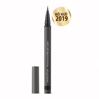 INNISFREE POWERPROOF PEN LINER - Bút kẻ mắt chống nước đầu cọ dày