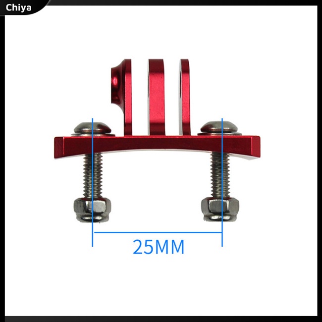 Ngàm Gắn Camera Hành Trình GoPro Hero6 / 5 / 4 / 3 + / xiaoyi / SJ Bằng Hợp Kim Nhôm Gắn Mũ Bảo Hiểm