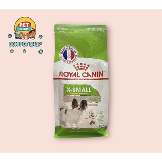 Thức ăn cho chó, hạt royal canin xsmall adult và puppy 1,5kg/500g