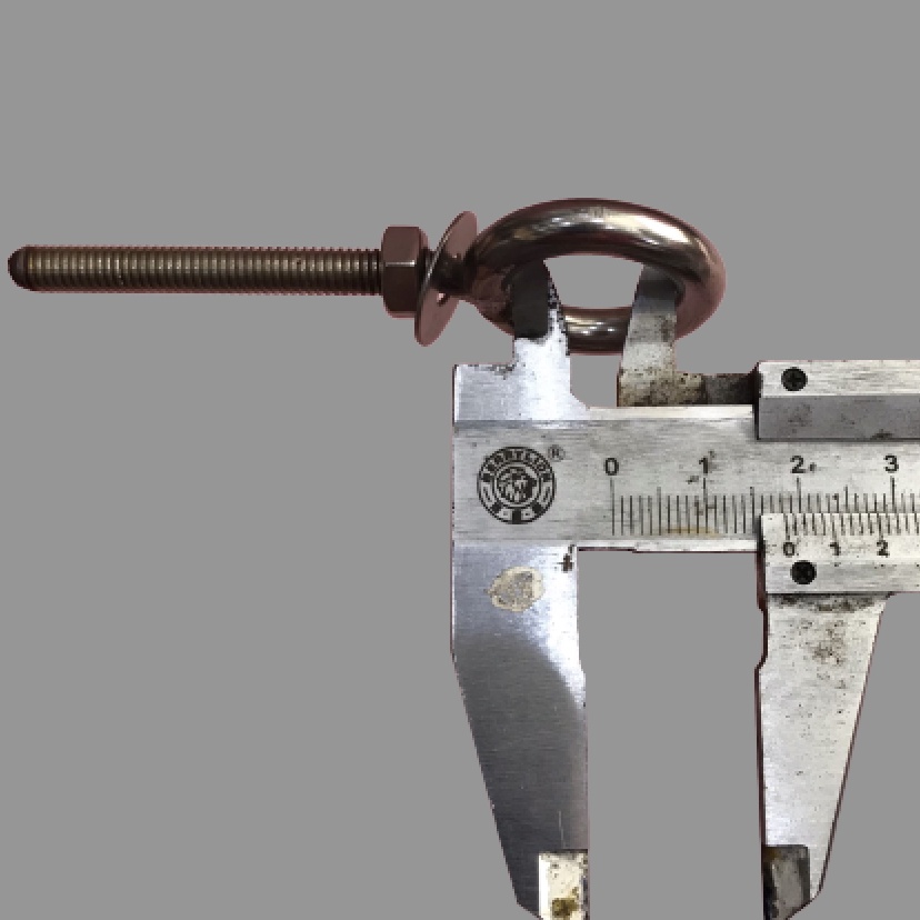 Khoen INOX 304 Bắt Ổ Khoá , Vít hoặc Bulon