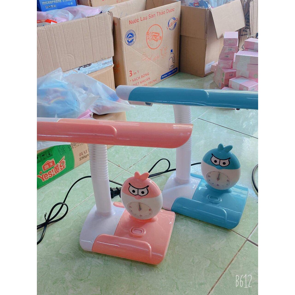 ĐÈN HỌC CÓ ĐỒNG HỒ CÚ MÈO