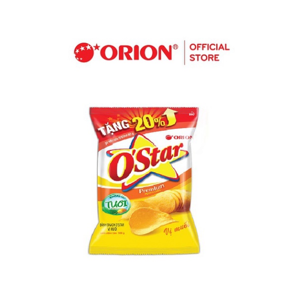 Bánh Snack O'Star Orion Vị Muối 108g ( NT )