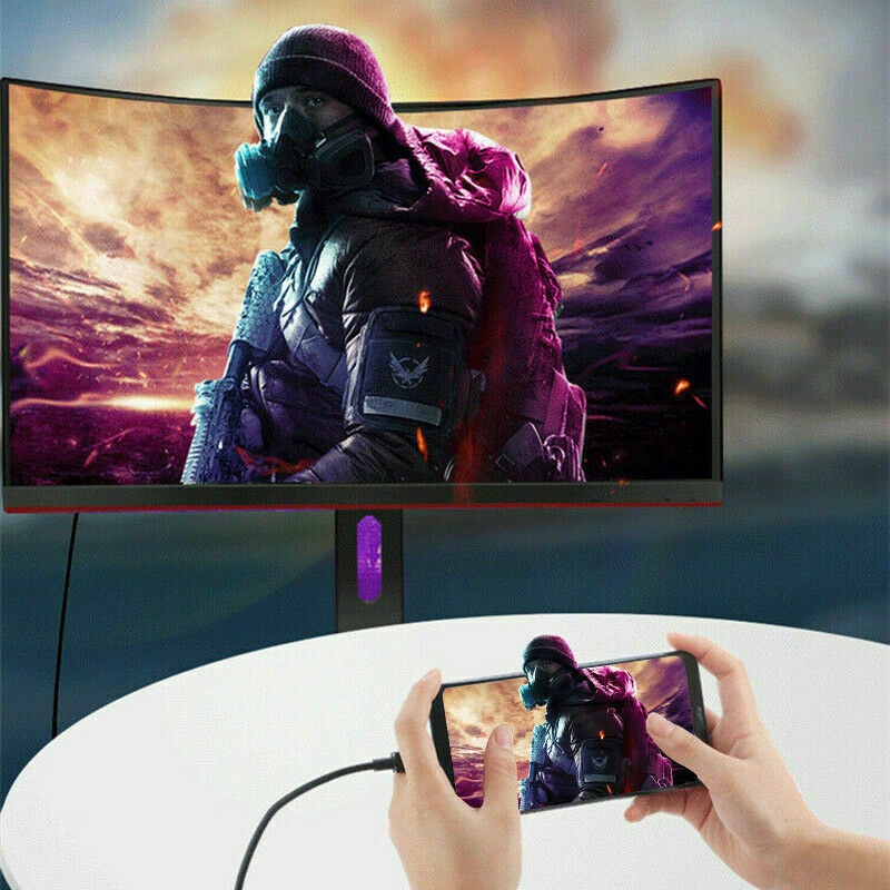 Cáp chuyển đổi từ type-c sang hdmi 4k hd cho điện thoại di động
