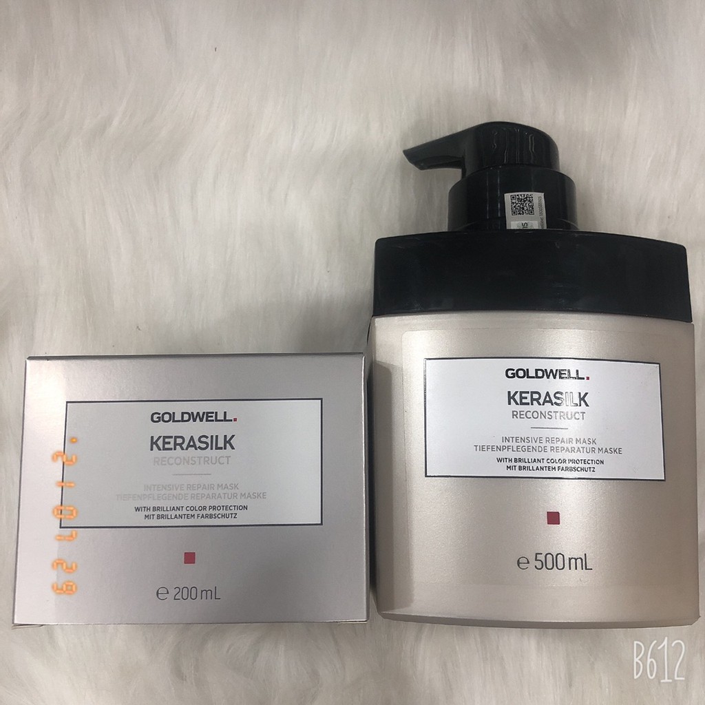 MẶT NẠ HẤP SIÊU PHỤC HỒI TÁI TẠO GOLDWELL KERASILK RECONSTRUCT 200ML VÀ 500ML