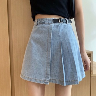 Chân váy jeans kèm hình thật (order)