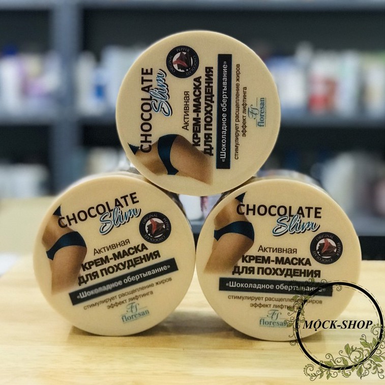 KEM-MẶT NẠ GIẢM CÂN "CHOCOLATE BỌC", 500 ML FLORESAN HÀNG NGA