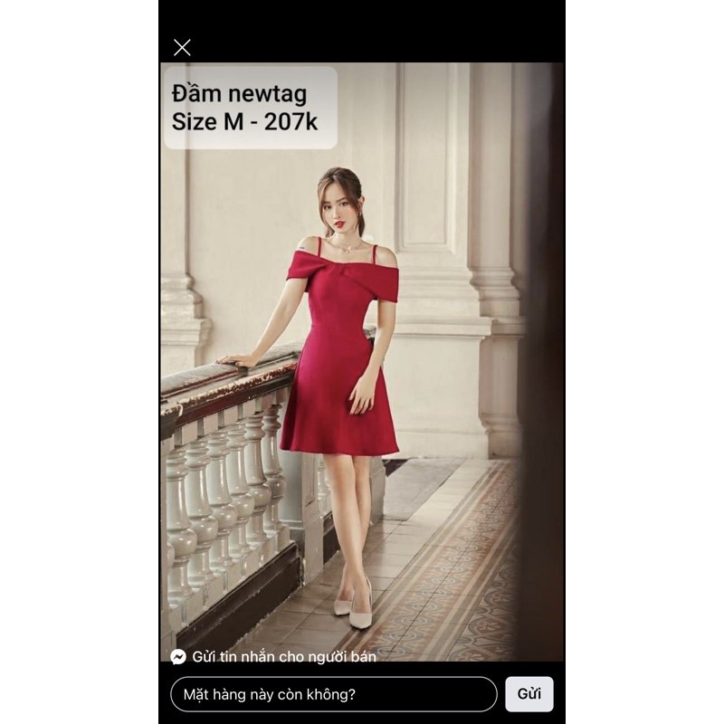 đầm olv size M