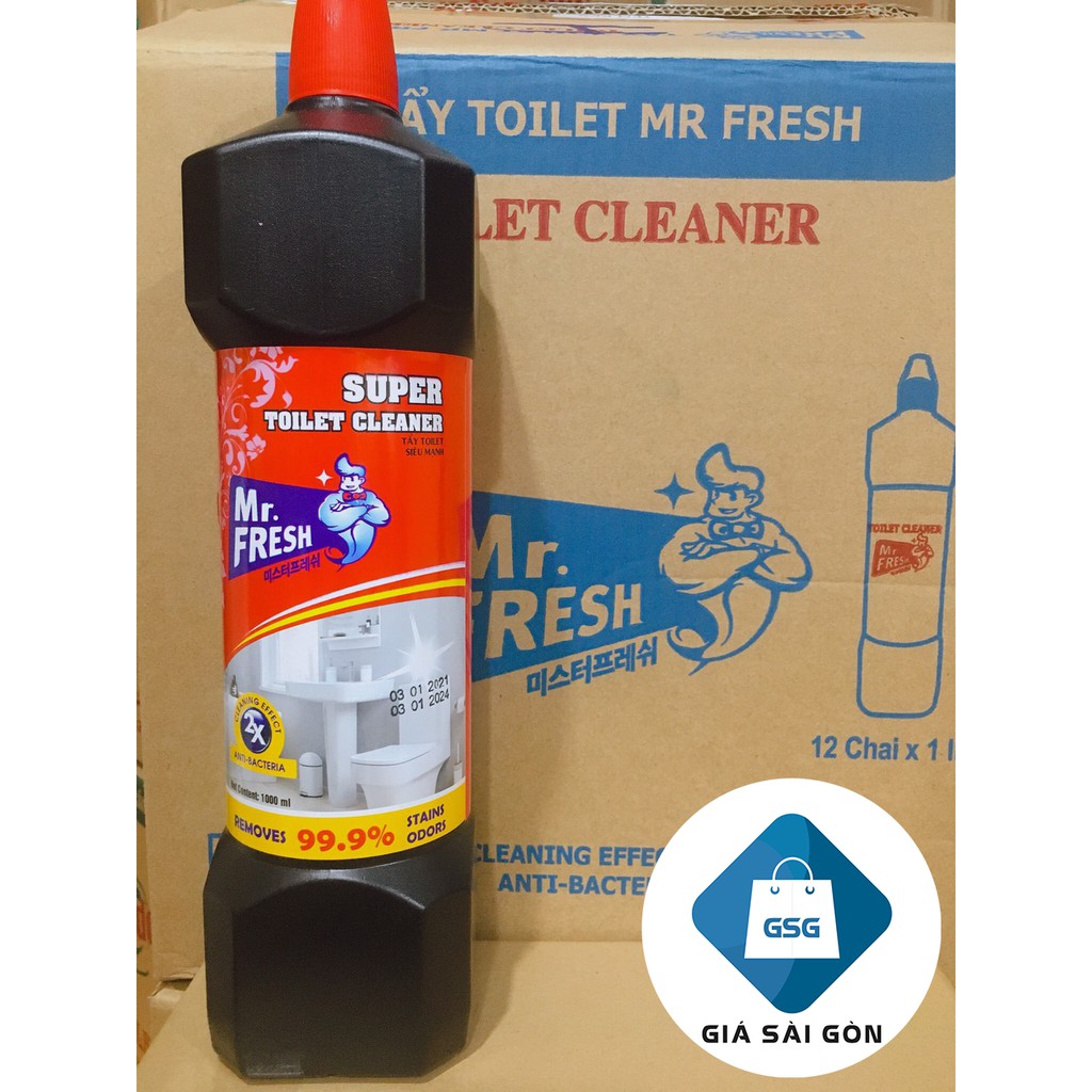 Tẩy toilet vệ sinh bồn cầu Mr.Fresh 1L