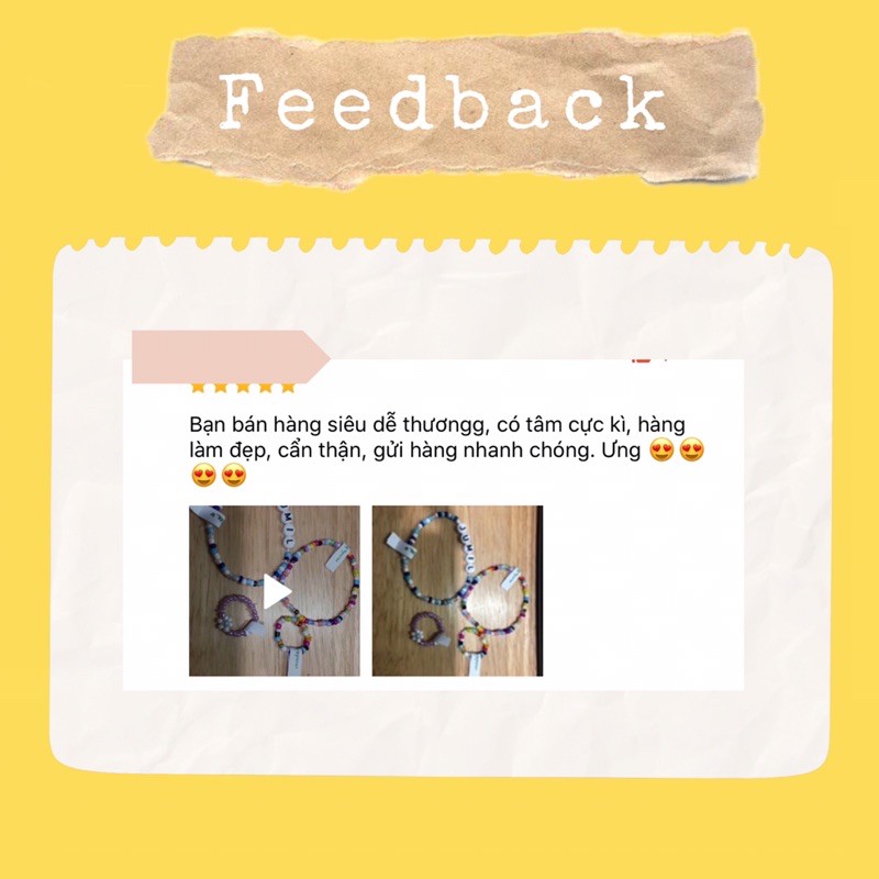 Vòng tay hạt cườm - Vòng tay xỏ hạt thủ công handmade MADEBYLEE | BigBuy360 - bigbuy360.vn