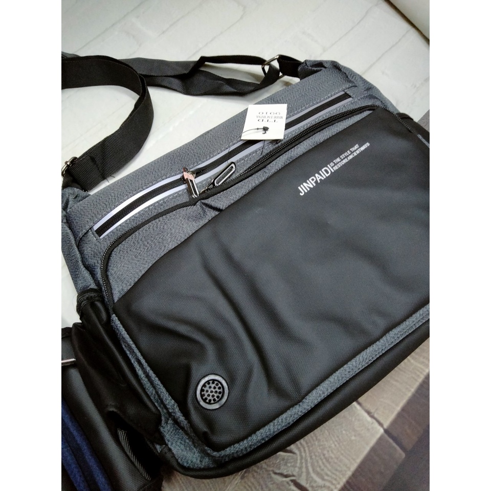 Giỏ xách nam túi đeo chéo ghép PU công sở | BigBuy360 - bigbuy360.vn