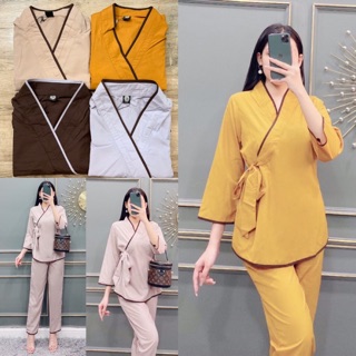 [HÀNG CAO CẤP] Đồ Bộ Lam Đi Chùa Cổ Viền Đắp Chéo