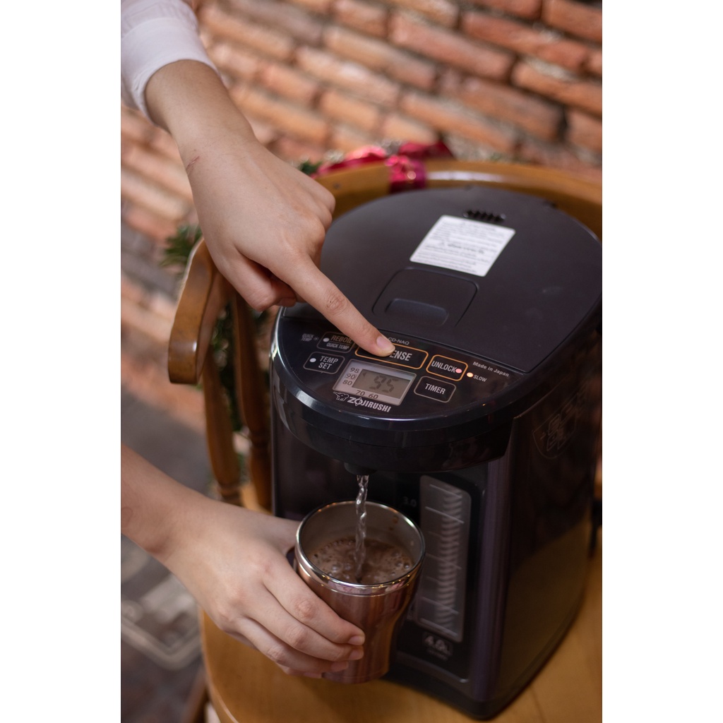 Bình thủy điện Zojirushi CD-NAQ50V-BM dung tích 5L, sản xuất tại Nhật, bảo hành 1 năm chính hãng