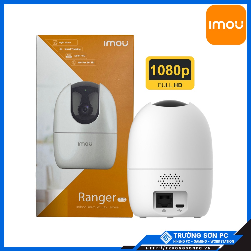 Camera IP Wifi IMOU DSS DHIPC A22EPD 2MP Full HD | Kết Nối Wifi/ Lan