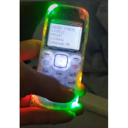 Điện thoại Nokia 1202, 1280 độ LED Nhấp Nháy Siêu Đẹp - Kèm Pin, Sạc | BigBuy360 - bigbuy360.vn