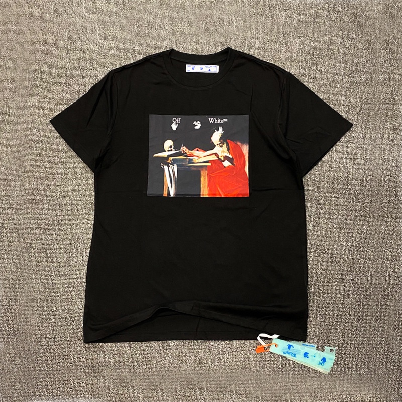 Áo thun Off White caravaggio painting T-shirt ss21