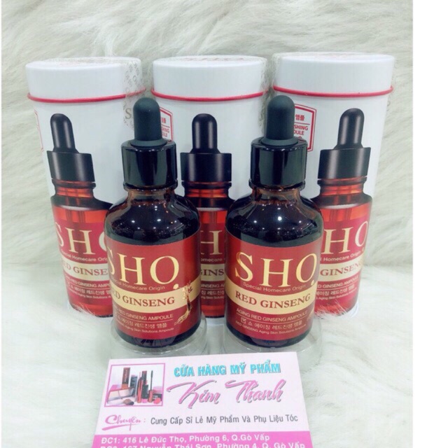 Tinh Chất Hồng Dâm Giúp Nuôi Dưỡng Cho Làn Da Trẻ Trung ,Săn Chắc,Cải Thiện Tối Ưu Vấn Đề Da chảy Xệ