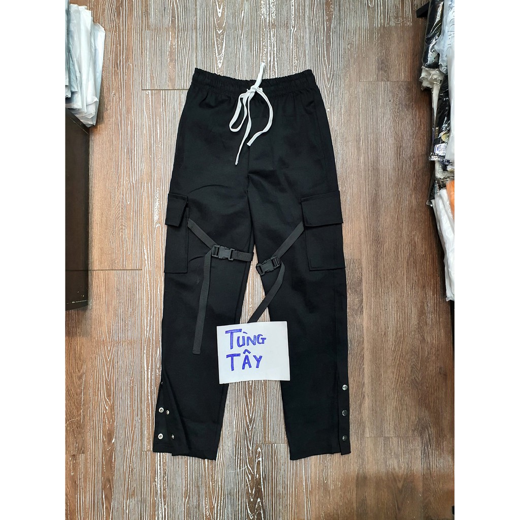 Quần Cargo Button Pant ( 3 cúc - túi hộp ) cực ngầu Streetwear