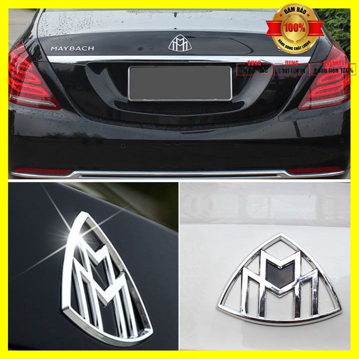 Sản phẩm  Logo biểu tượng sau xe Maybach/ Dùng độ xe Mercedes: Mã sản phẩm G80705