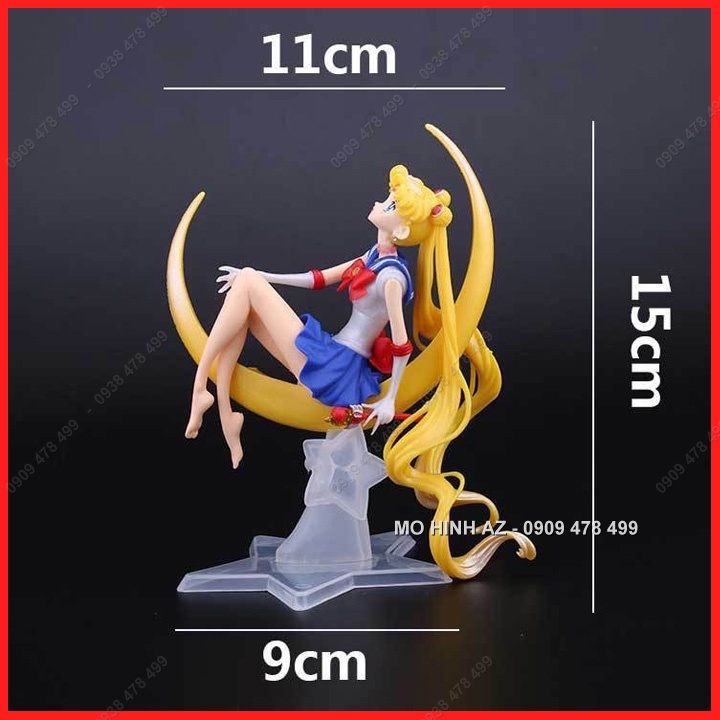 MÔ HÌNH NHÂN VẬT NỮ THỦY THỦ MẶT TRĂNG - SAILOR MOON - 7890