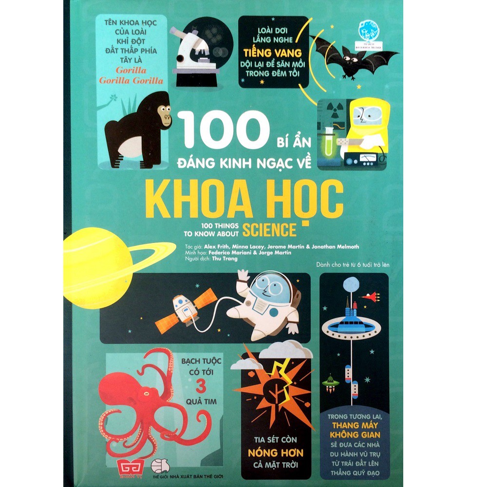 Sách - 100 Bí Ẩn Đáng Kinh Ngạc Về Khoa Học