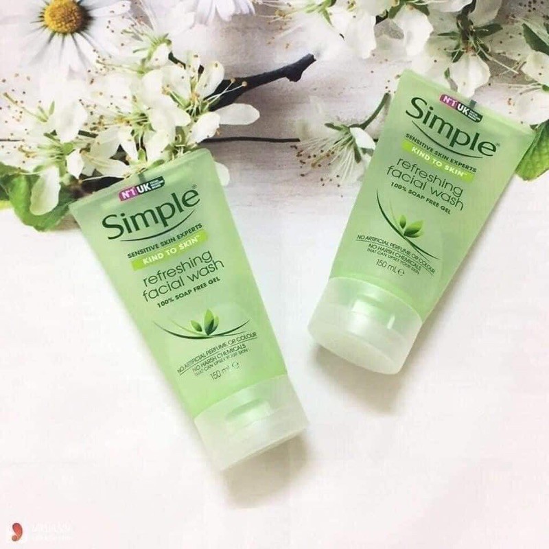SỮA RỬA MẶT SIMPLE KIND TO SKIN REFRESHING FACIAL WASH GEL | BigBuy360 - bigbuy360.vn