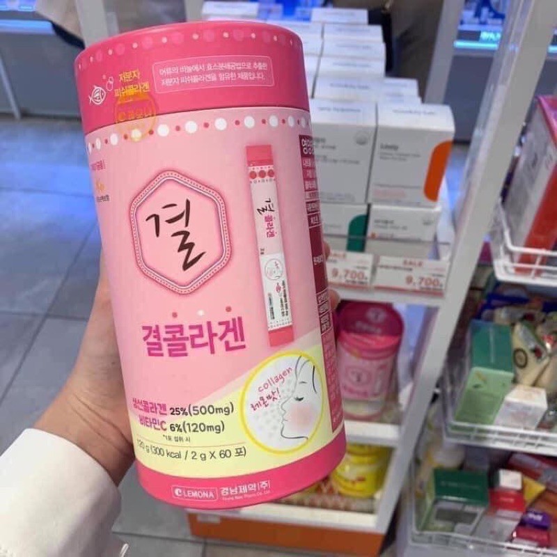 Bột uống Collagen Lemona của Hàn Quốc 60 gói | BigBuy360 - bigbuy360.vn