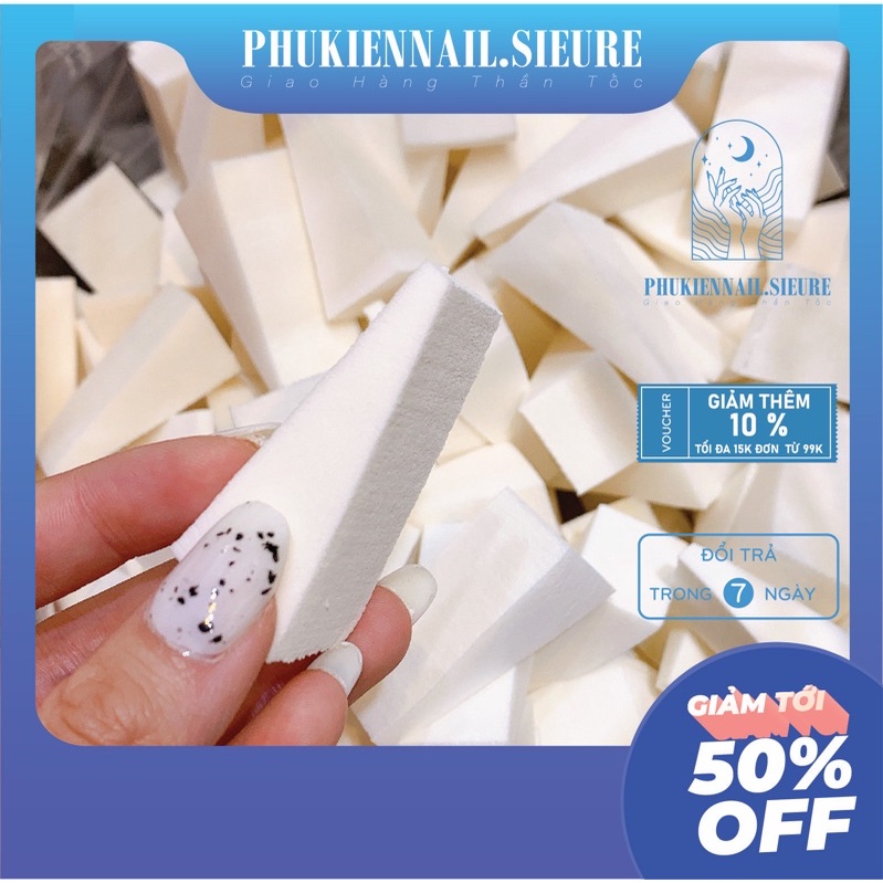 Combo 6 miếng mut dặm, mút dặm làm ombre